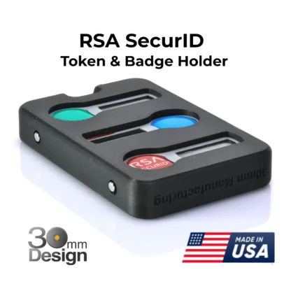 Triple RSA SecurID Token & Badge Holder - 30mm Design
