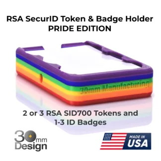 PRIDE RSA SecurID Token & Badge Holder