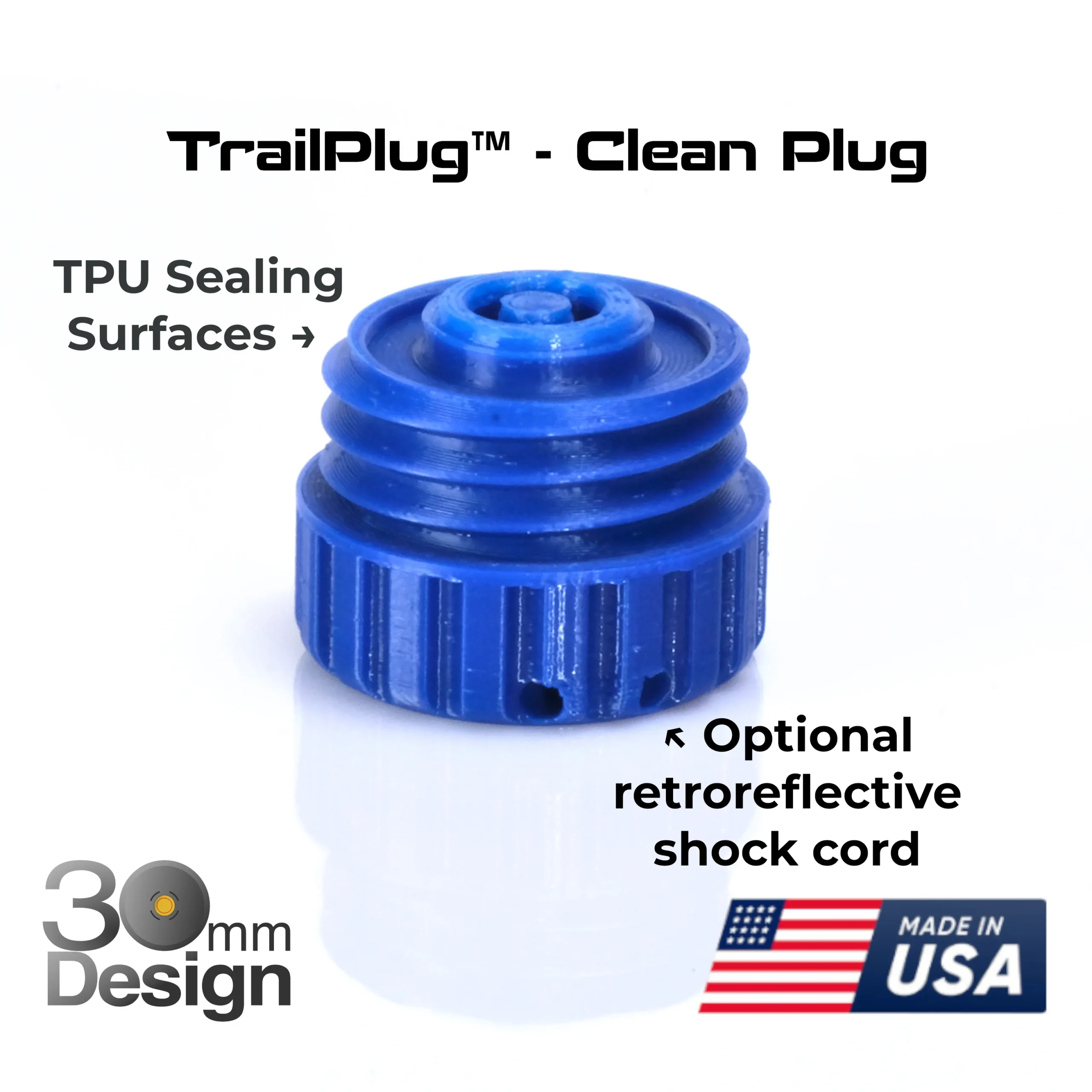 TrailPlug™- the ultralight watertight plug for Sawyer Squeeze Water Filters, w/ Optional Coupler - Image 5